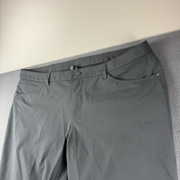 Lululemon Men's 44x34 Gray ABC Slim Fit Performance Chino Stretch Minimalist - Picture 1 of 12